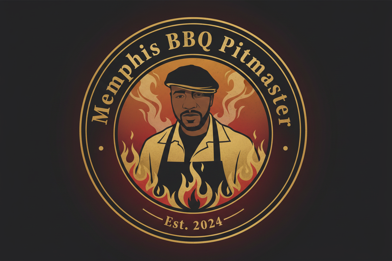 Memphis BBQ Pitmaster Logo